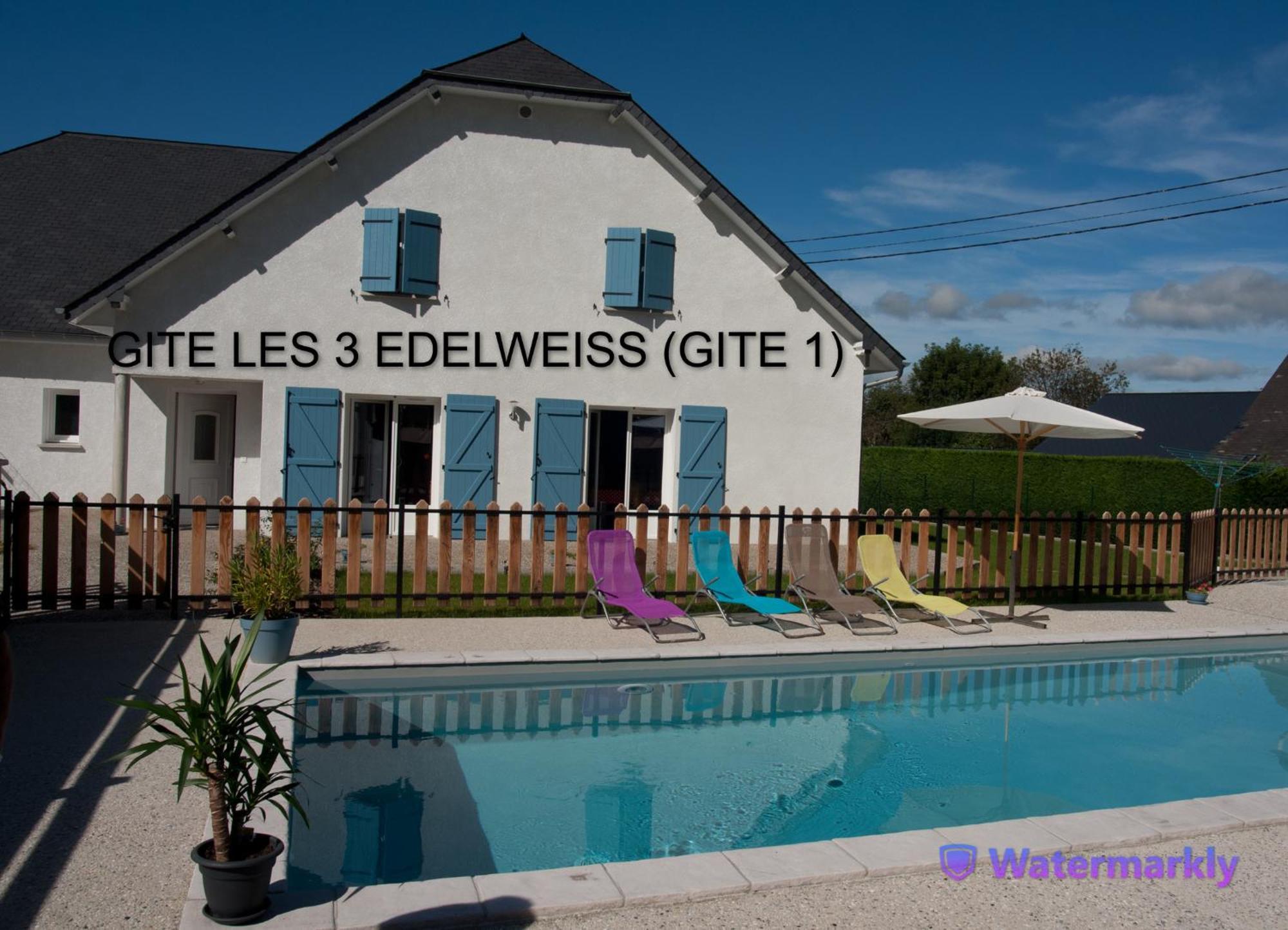 Les 3 Edelweiss - Gite 1 Ou Gite 2 Arette Exteriér fotografie
