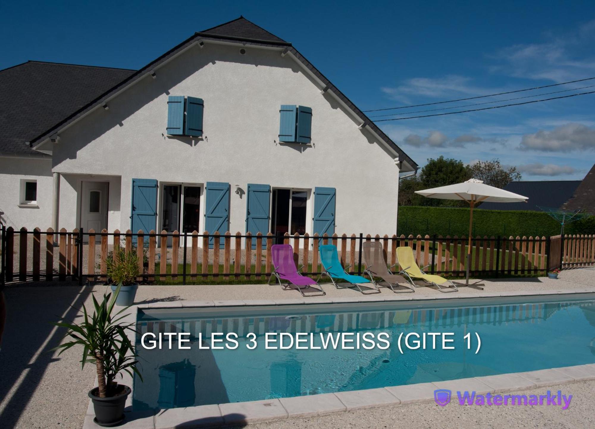 Les 3 Edelweiss - Gite 1 Ou Gite 2 Arette Exteriér fotografie